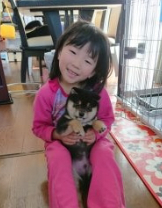 みんなのブリーダーサイトで写真を見た瞬間に『この子だ！』と。